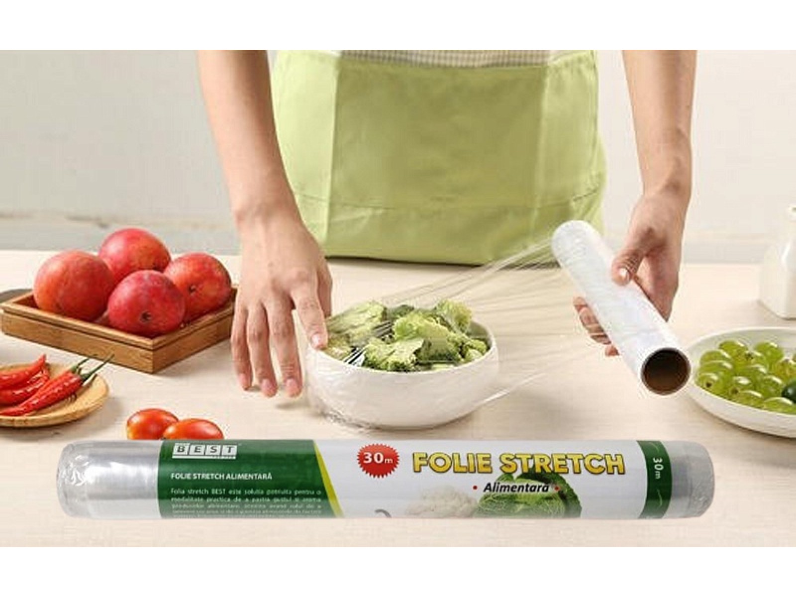 Folie stretch alimentară 30m BFY