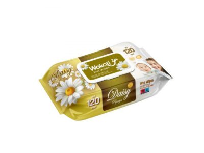 Șervețele umede Wokali Papatya (120 buc)