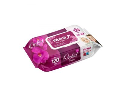 Șervețele umede Wokali Orchide (120 buc)