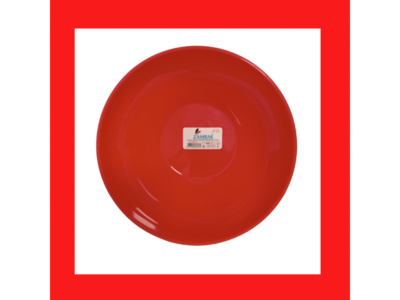 Bol plastic 2,25L Zambak