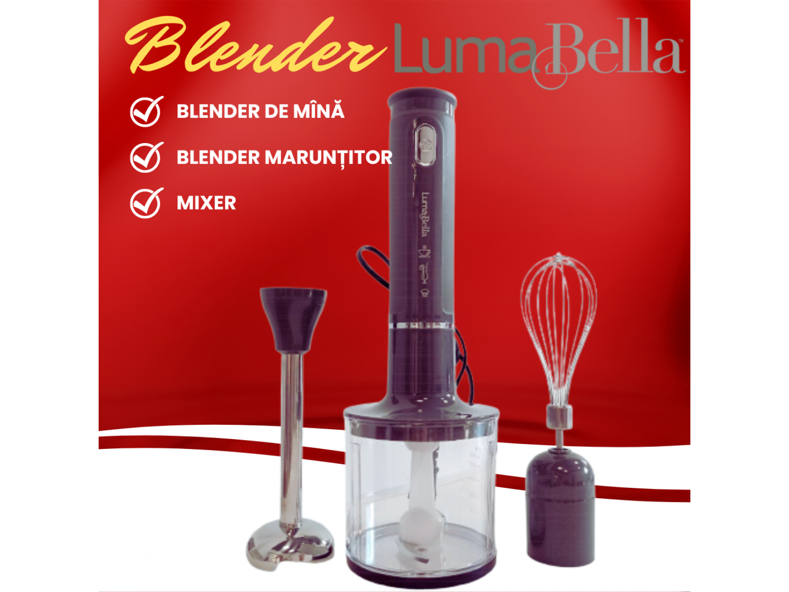 Blender 3in1 LumaBella (B-2007)