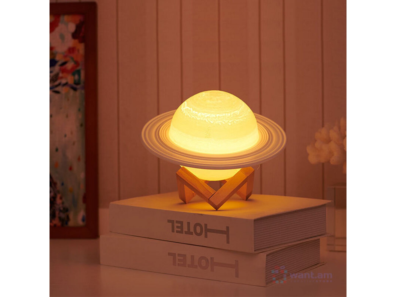 Veioză 3D SATURN 15 сm