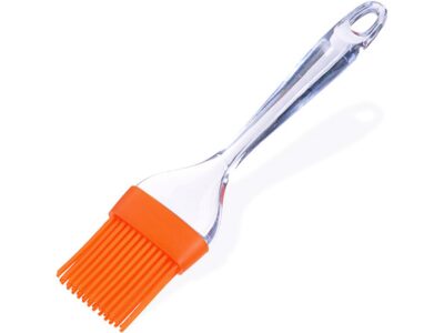 Pensulă din silicon cu mâner transparent King Gary