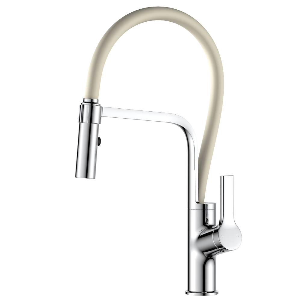 Baterie de bucatarie Inox Andra (bej)