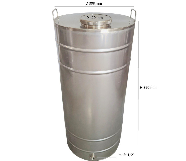 Butoi INOX 108 (litri)