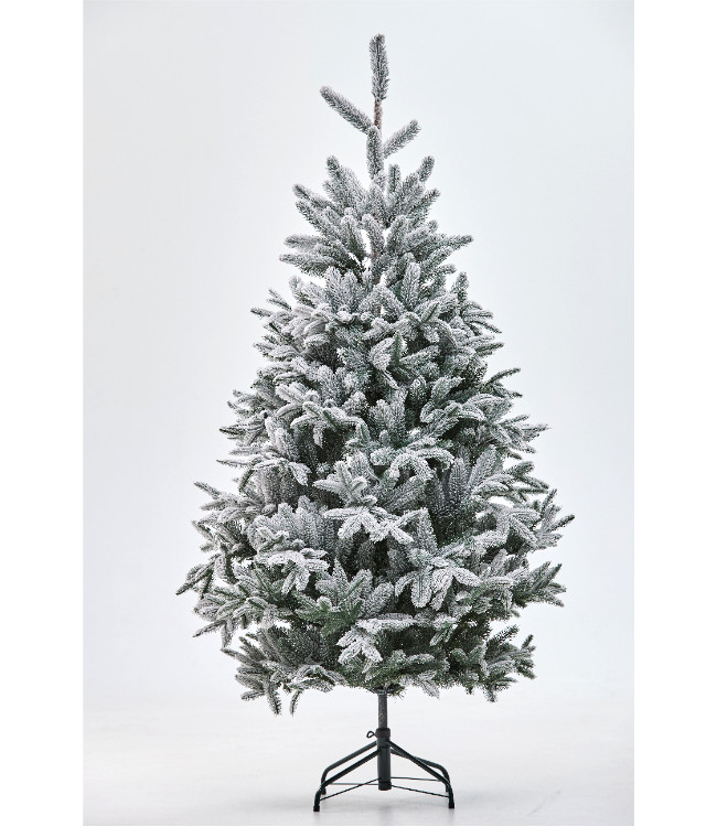 Brad artificial verde Nordman Snow 180 cm PE