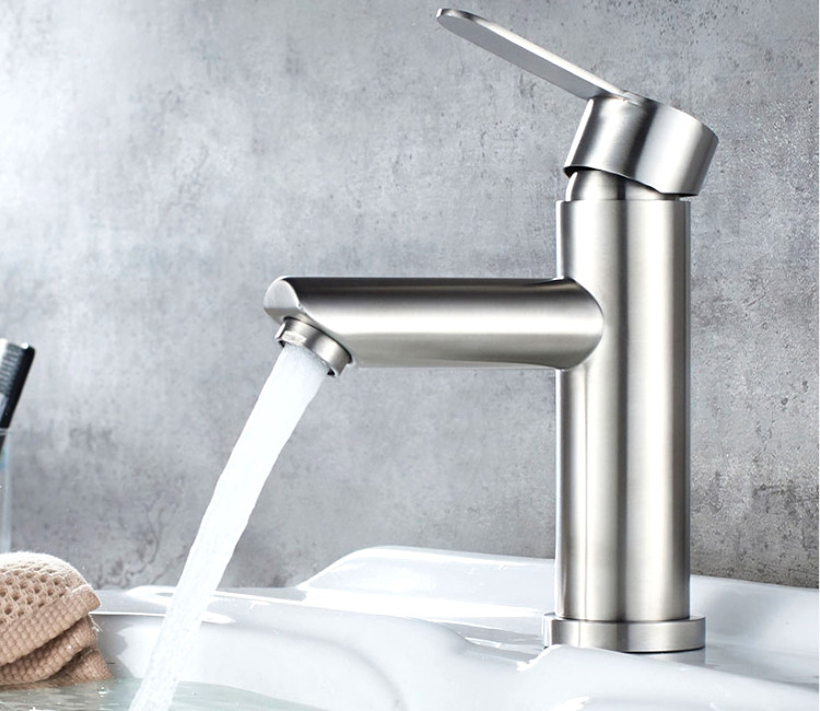 Baterie pentru lavoar Inox 821 (gri)