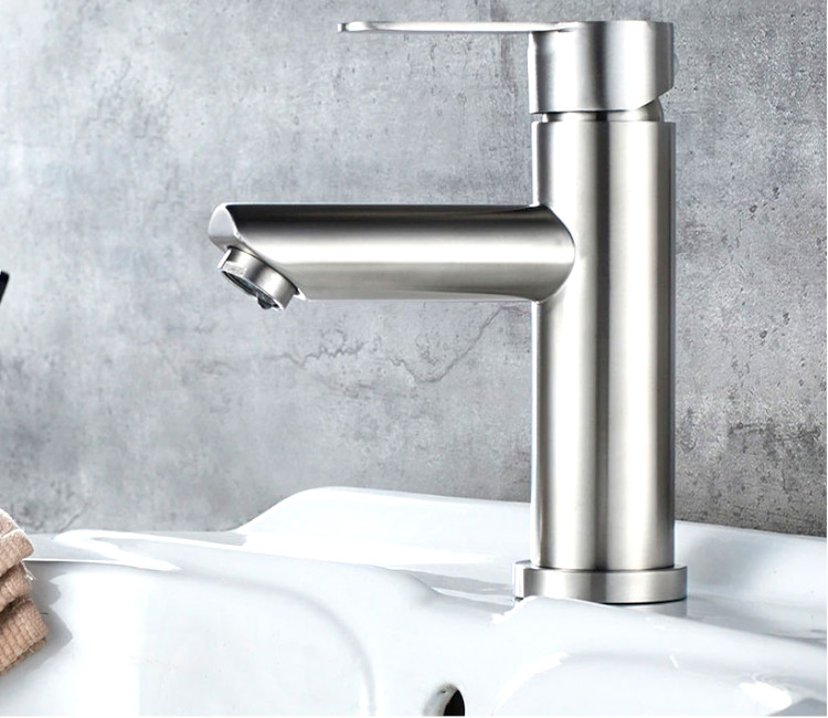 Baterie pentru lavoar Inox 821 (gri)