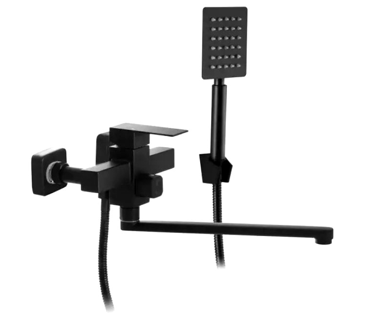 Baterie pentru cadă Inox 17470 (negru)