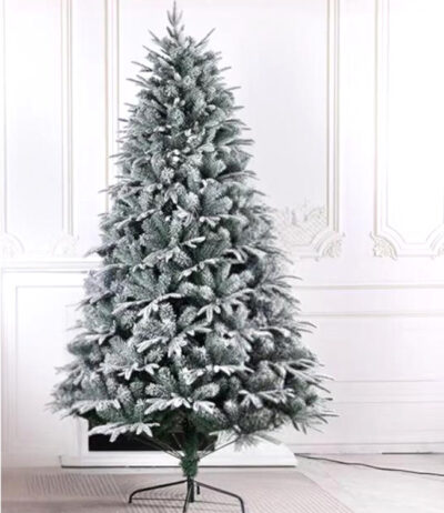 Brad artificial verde Smart Infinity Snow 210 cm PE+PVC