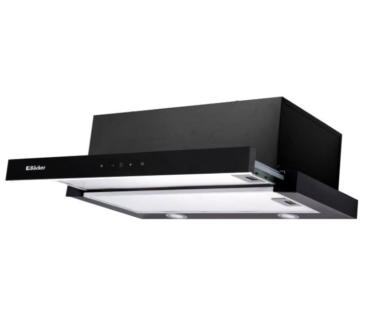 Hotă de bucătărie incorporabilă 31408 RIKI SLIDER 1000 SENSOR (negru)