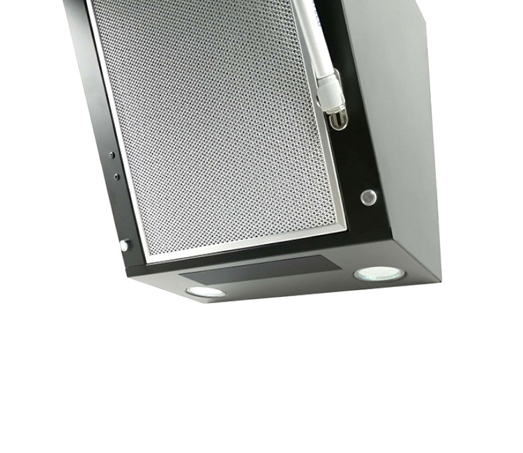 Hotă de bucătărie înclinată 23908 SKY TOUCH FREE 1100/60 (negru)