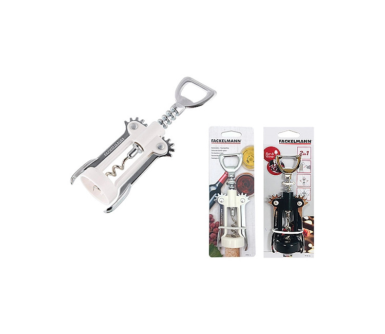 Tirbușon cu 2 manșete "Fackelmann" - 17cm (22889)