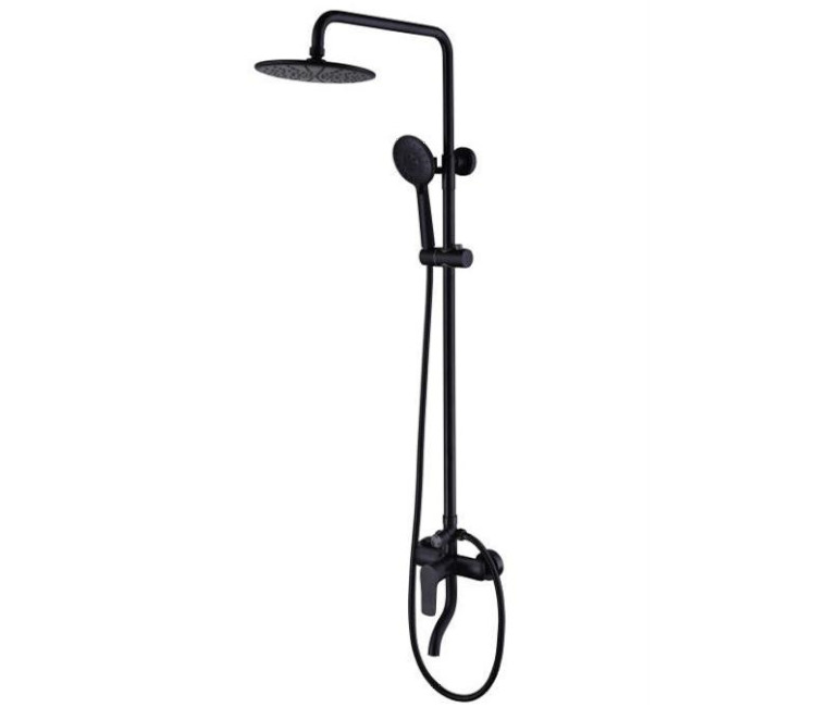Coloană de duș Inox 17824 (negru)