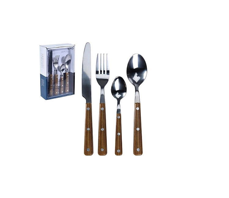 Set tăcâmuri EH 16buc - Inox (41402)