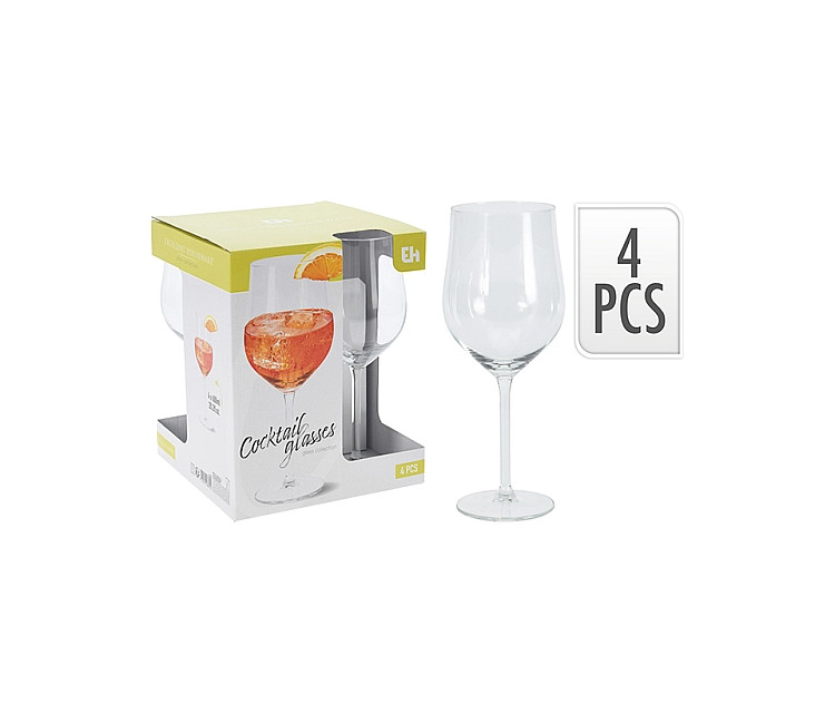 Set de pocale pentru cocktail Vinissimo 4buc - 600ml (50867)