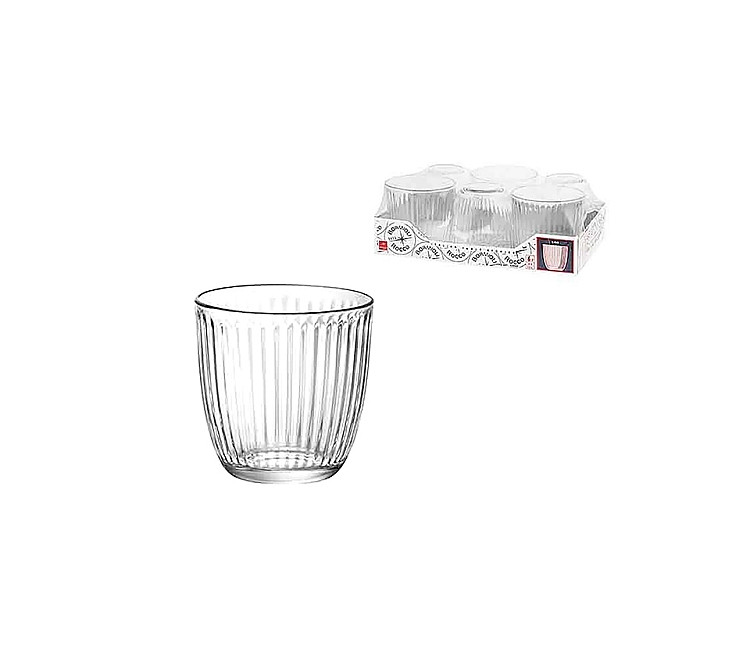 Set de păhare pentru apă "Line" 6buc. - 290ml (24917)