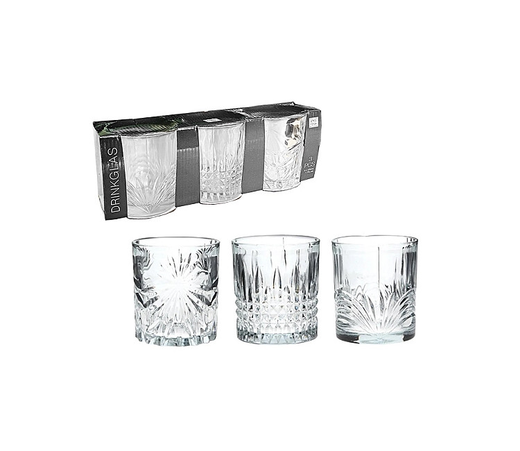 Set de păhare EH 3buc. - 230ml (50869)