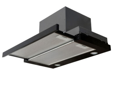 Hotă de bucătărie incorporabilă 44202 SOLANO 860/60 LED (negru)