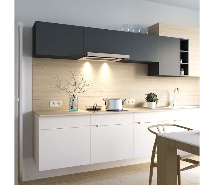 Hotă de bucătărie incorporabilă 45476 STORM 1200/60 LED (bej)