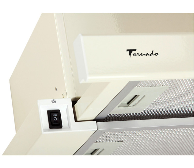 Hotă de bucătărie incorporabilă 45476 STORM 1200/60 LED (bej)