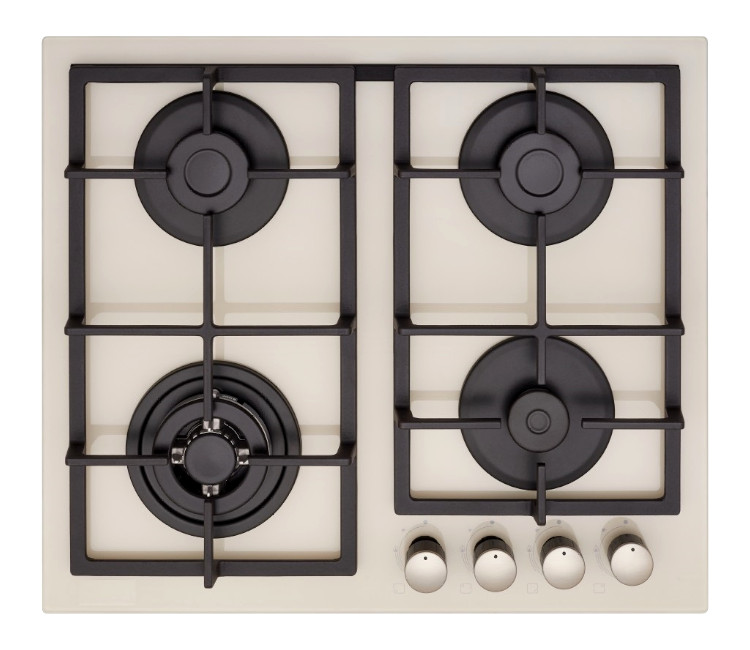 Plită incorporabilă pe gaz 2284 LVT 8025 IV GL (bej)