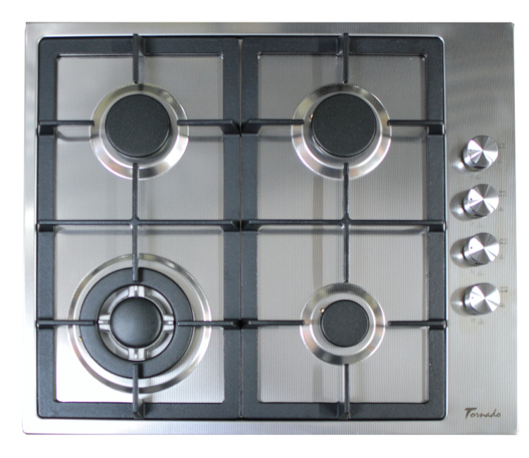 Plită incorporabilă pe gaz 2274 TR-4026 HM Textured (inox)