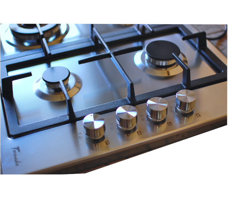 Plită incorporabilă pe gaz 2274 TR-4026 HM Textured (inox)