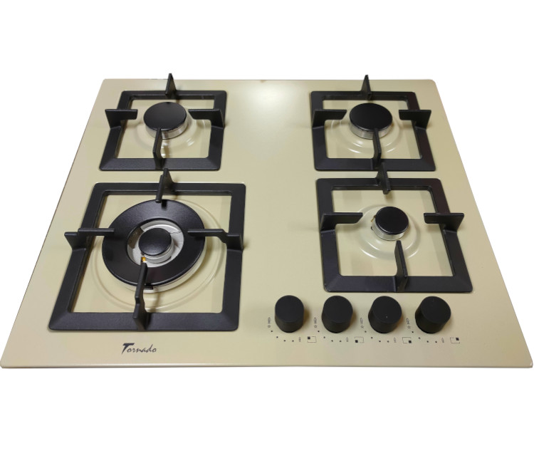 Plită incorporabilă pe gaz 2280 SL-4G221 IVORY (bej)