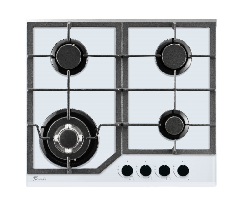 Plită incorporabilă pe gaz 12103 TR4033 SBF HM WH (alb)