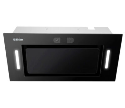 Hotă de bucătărie incorporabilă 31407 XIGR SENSOR 750/52 BL GL (negru)
