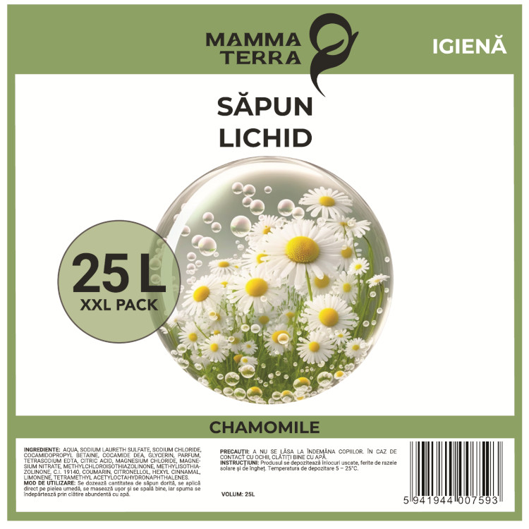 Săpun lichid romaniță MammaTerra (25L)