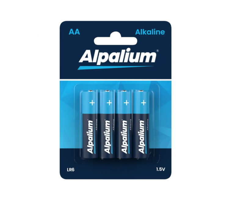 Baterii Alkaline ALPALIUM AA 1.5V (4 buc)