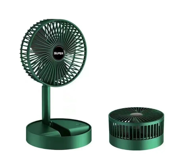 Ventilator pliabil cu acumulator 1.5W (verde)