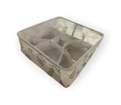 Organizator textil pentru lenjerie și șosete (30 × 30 × 10 cm)
