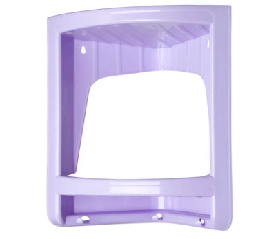 Raft din plastic pentru baie cu 2 nivele