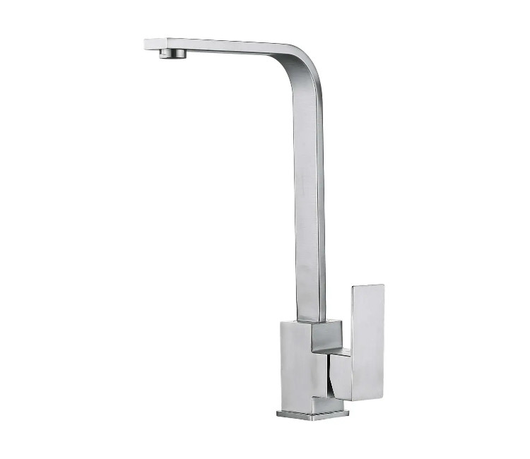 Baterie de bucătărie Wezer PRO4-02 Ø35 (inox satinat)