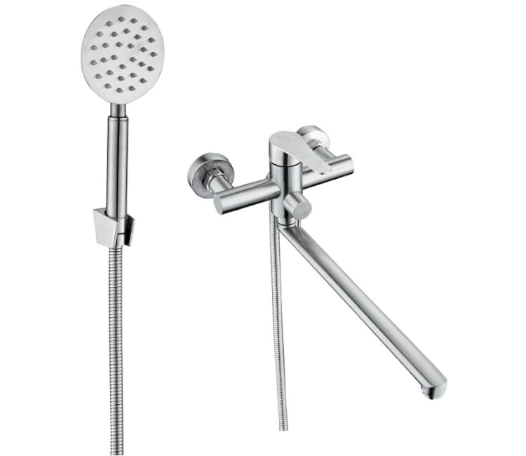 Baterie pentru cadă Wezer EKO7-17 Ø35 (inox satinat)