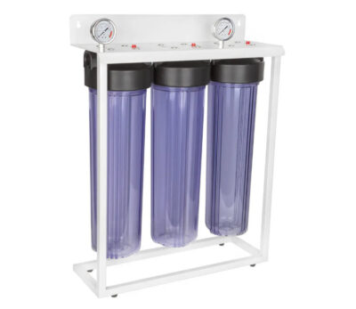Set 3 corpuri pentru filtru ITAL BB20 1" – 3FH20BB-CL (transparent)