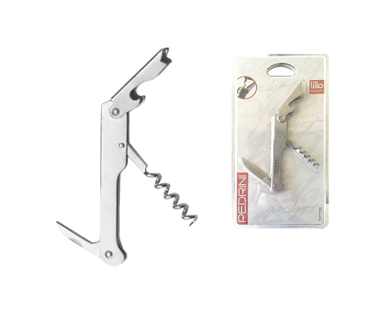 Tirbușon pentru chelneri Gadget Lillo - Inox (25545)