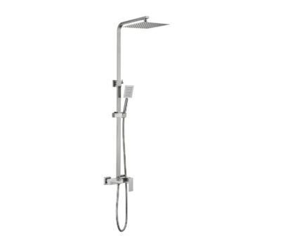 Coloană de duș WEZER PRO16A-02-GUNGREY Ø35 (inox satinat)