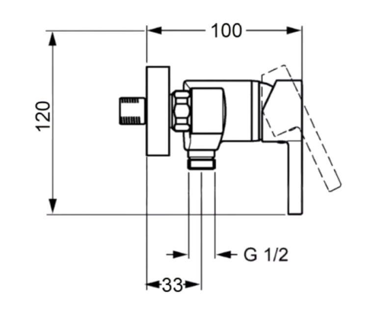 Baterie pentru cadă WEZER PRO5-02 Ø35 (inox satinat)