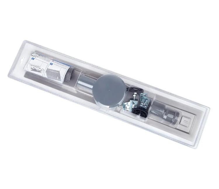 Rigolă de duș ITAL IT03-FT01/500 rotativ 360° (inox)