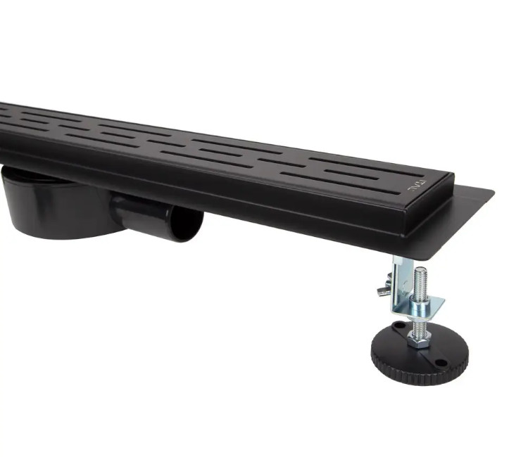 Rigolă de duș ITAL IT03-FT01/500B rotativ 360° (negru)