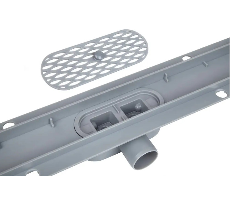 Rigolă de duș ITAL IT13-FT01/600 (ABS plastic + inox)