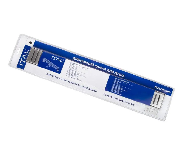 Rigolă de duș ITAL IT03-FT10/ 900 rotativ 360° (satin)
