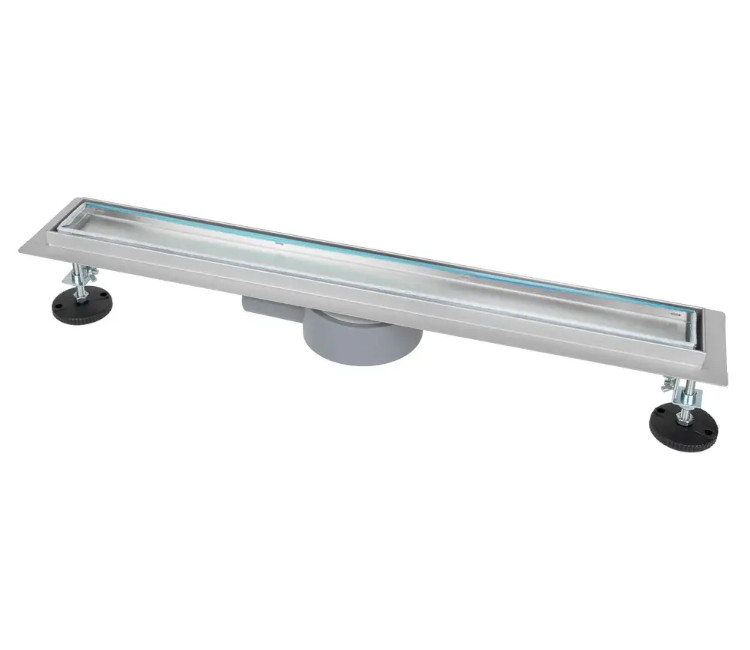 Rigolă de duș ITAL IT03-FT29/1000 sub gresie rotativ 360° (inox)