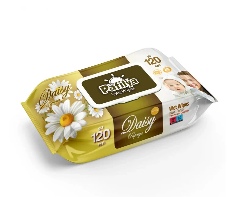 Șervețele umede Pafilya Daisy 120 buc.