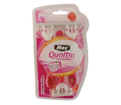 Aparat de ras pentru femei Max Quattro (3 buc.)