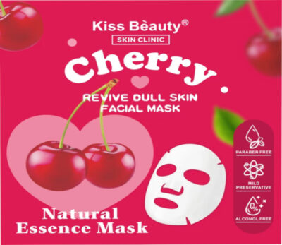 Mască de față Kiss Beauty Cherry